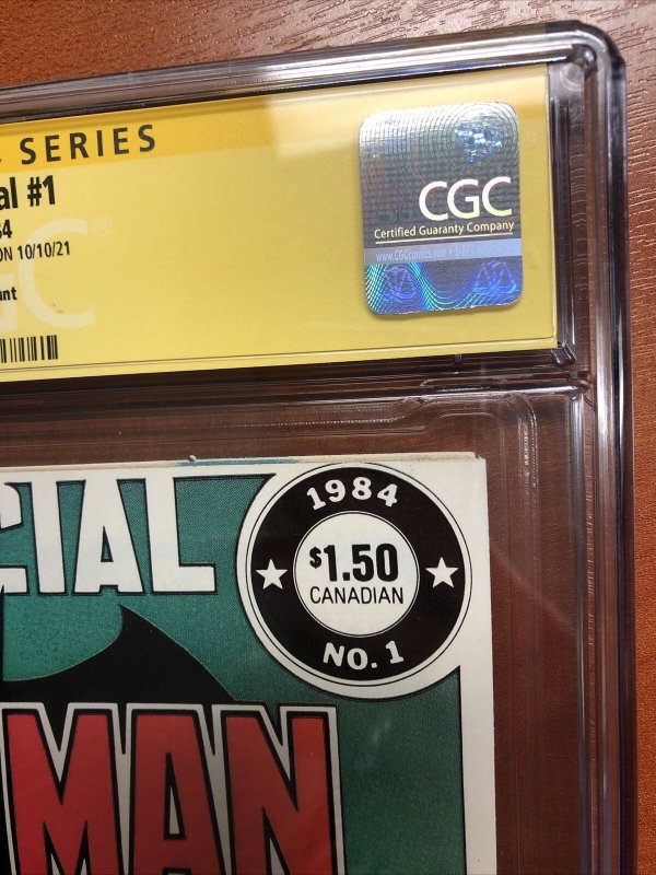 Batman Special #1 CPV(CGC 9.2) Signed By Michael Golden