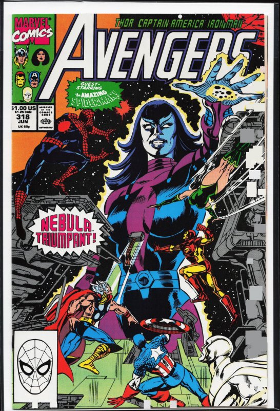 The Avengers #318 (1990) The Avengers