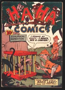 Ha Ha Comics #55 1948-Monkey who wants a lawyer cover -Impulsive Imps & Teepe...