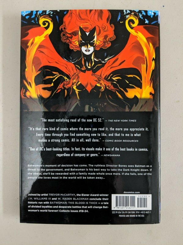 Batwoman Vol 1-4 (1 2 3 4) Hardcover 2012-2014 JH Williams W Haden Blackman 