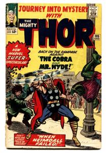 JOURNEY INTO MYSTERY #105-comic book-SILVER AGE MARVEL--THOR--JACK KIRBY VG-