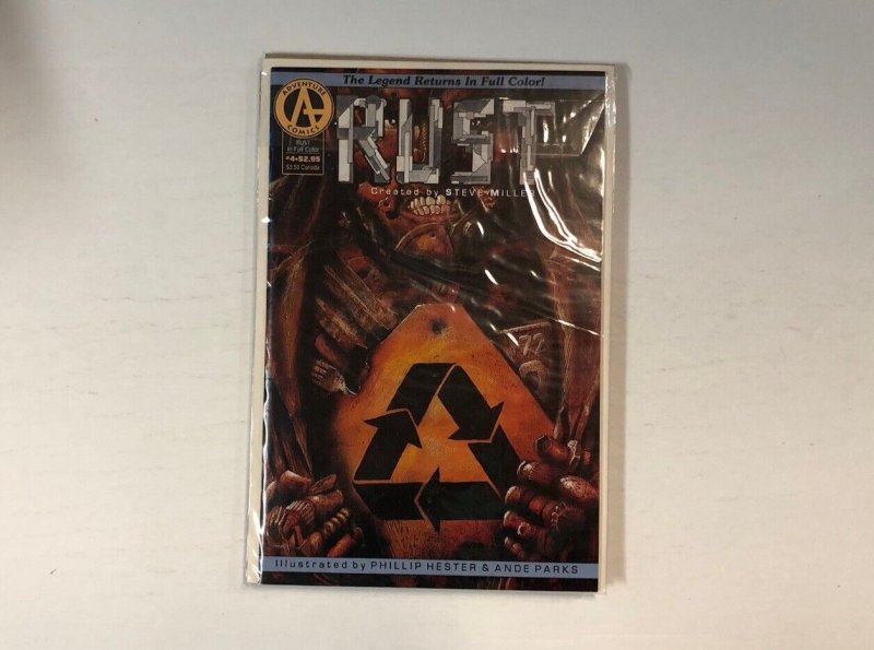 *Rust ('92 Adventure) #1 Signed by Steve Miller, 2-4 | 4 High Grade books total