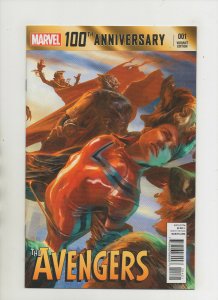 100th Anniversary Special Avengers #1 - Variant Cover - (Grade 9.2) 2014