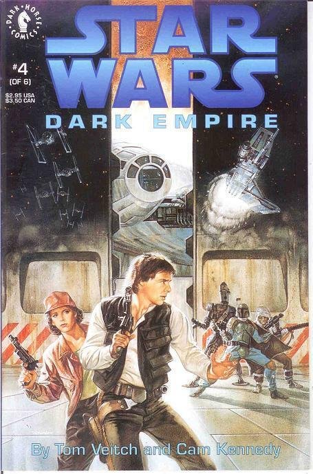 STAR WARS DARK EMPIRE (1991 DH) 4 VF-NM  April 1992 COMICS BOOK