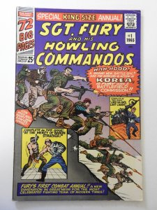 Sgt. Fury Annual #1 (1965) VG Condition small tape pull bc