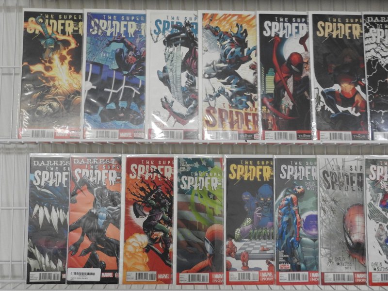 The Superior Spider-Man #1-31, Ann #1 Complete Run! Avg VF Condition!!