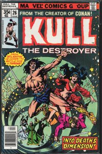 Kull the Destroyer #26 (1978) Kull