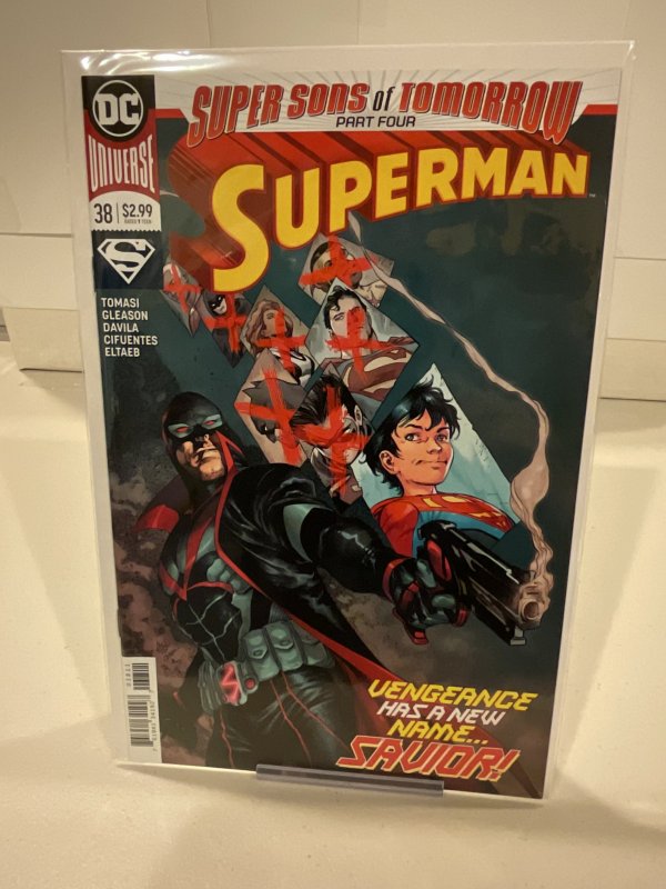 Superman #38  2018  9.0 (our highest grade)