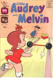 LITTLE AUDREY & MELVIN (1962-1973) 10 F-VF Nov. 1963 COMICS BOOK