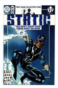 Static #1 Blue Variant - Cowan - 1st appearance - Milestone - 1993 - (-NM)