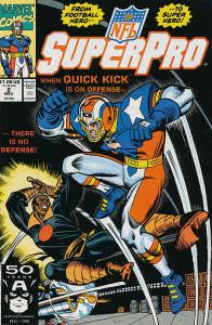 NFL Superpro #2 FN ; Marvel | Football Super Hero