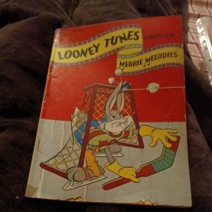 Looney Tunes Comics Merrie Melodies #76 February 1948 Dell Comics cartoon book