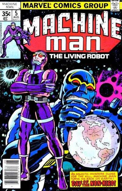 Machine Man (1978 series) #5, VF (Stock photo)