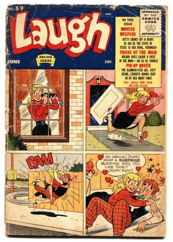 Laugh Comics #69 1955- Archie-Betty-Katy Keene