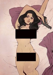 Gun Honey: Collision Course # 1 Nude Bagged Cover G NM Titan  Ships May 15th