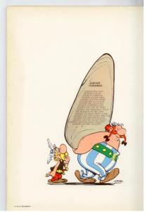 ASTERIX  THE LEGIONARY Goscinny, Uderzo (1978 Printing in Canada) Very Fine 