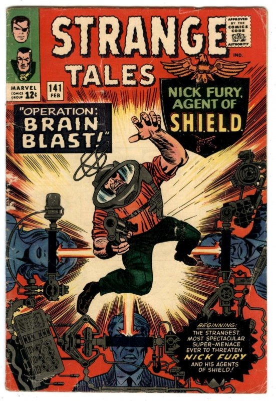 Strange Tales #141-1966 1st App. Mentallo & Fixer-Ditko Dr.Strange vs Dormammu 