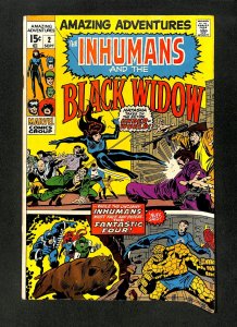 Amazing Adventures #2 Black Widow Inhumans!