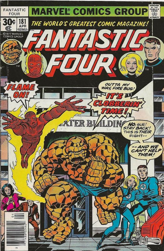 Fantastic Four #181 (1977) - VF-