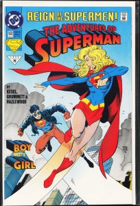 Adventures of Superman #502 (1993) Superboy