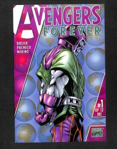 Avengers Forever #1 NM 9.4 Westfield Comics Variant New Captain Marvel!