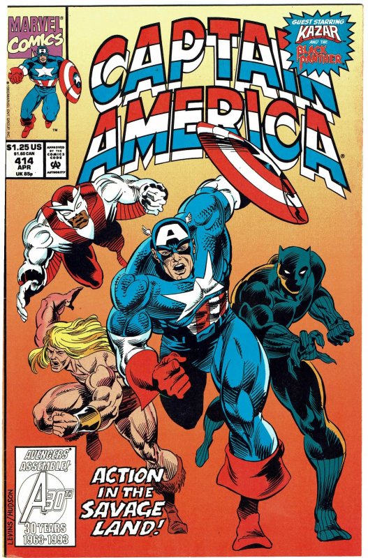 Captain America #414  NM-