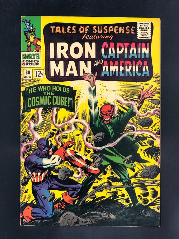 Tales of Suspense #80 (1966) First Title Crossover With Tales to Astonish #82