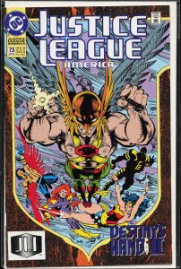 Justice League America #74 Direct Edition (1993) Bloodwynd