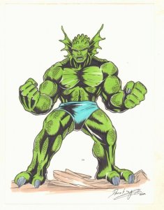 Abomination Color Commission - 2000 Signed by David ?