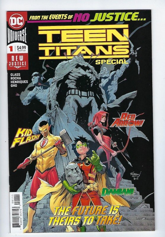 Teen Titans Special 1 First Appearance Of Crush lobos Daughter (2018)