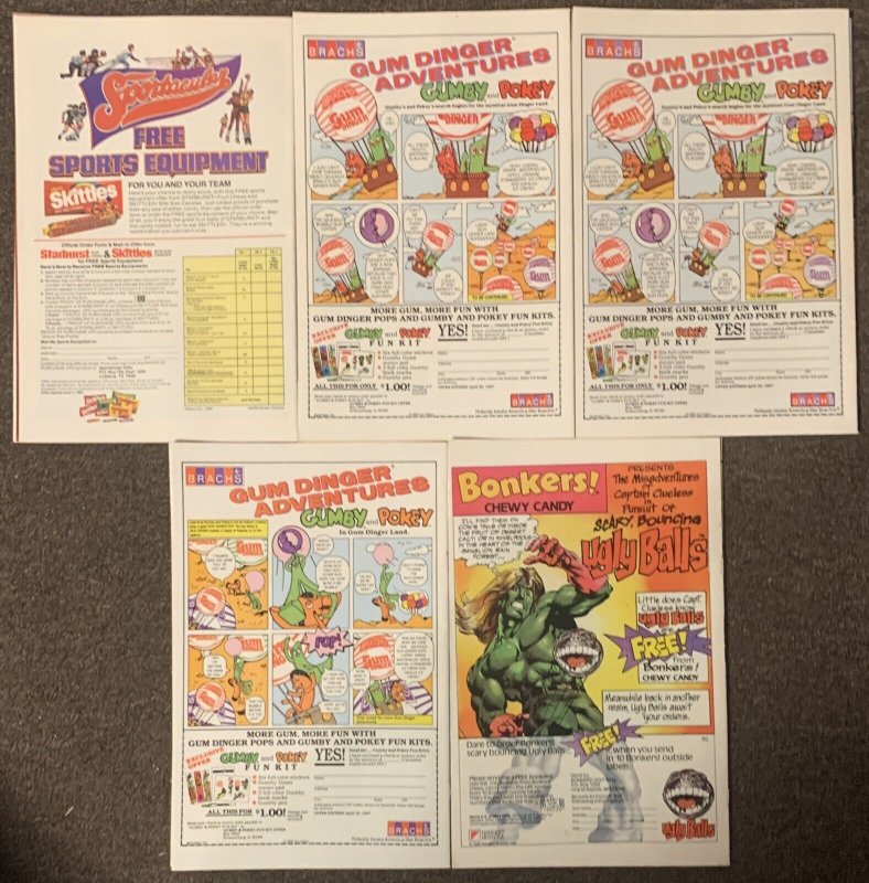 Sergio Aragones Groo The Wanderer #21,22,24,25,27 1986 Marvel Lot Nm 