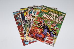 Marvel Amazing Adventures Lot of 5 - KILLRAVEN / WAR WORLDS #32-36 FN+ (HX585)