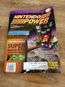 Nintendo Power Magazine # 82 March 1996 Super Mario RPG Cover 2 J399