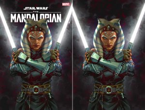 Star Wars Mandalorian #6 HOT* KAEL NGU EXCLUSIVE AHSOKA TANO VIRGIN VARIANT 2 PK