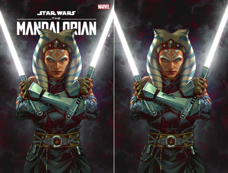 Star Wars Mandalorian #6 HOT* KAEL NGU EXCLUSIVE AHSOKA TANO VIRGIN VARIANT 2 PK