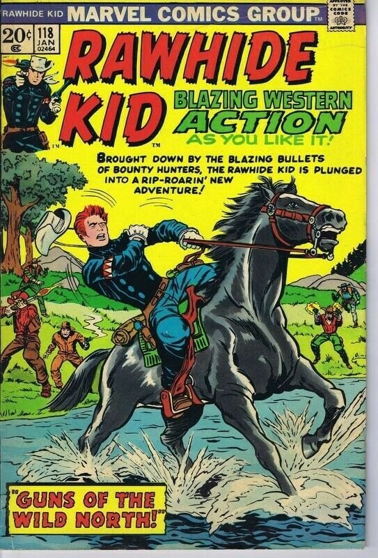 Rawhide Kid #118 ORIGINAL Vintage 1974 Marvel Comics  