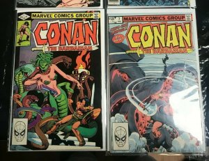 CONAN 4PC LOT (FN OB) DWELLER IN THE POOL!! 1975-82