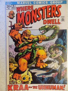 WHERE MONSTERS DWELL # 15
