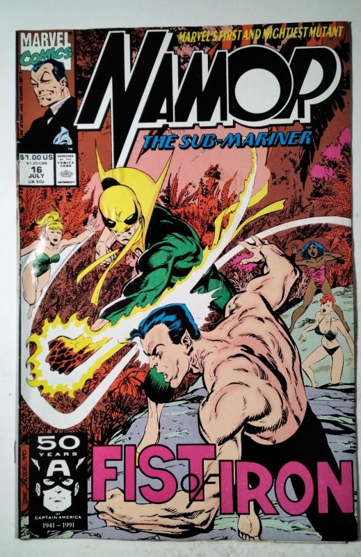 Namor, the Sub-Mariner #16 (1991) Marvel Comic Book J757