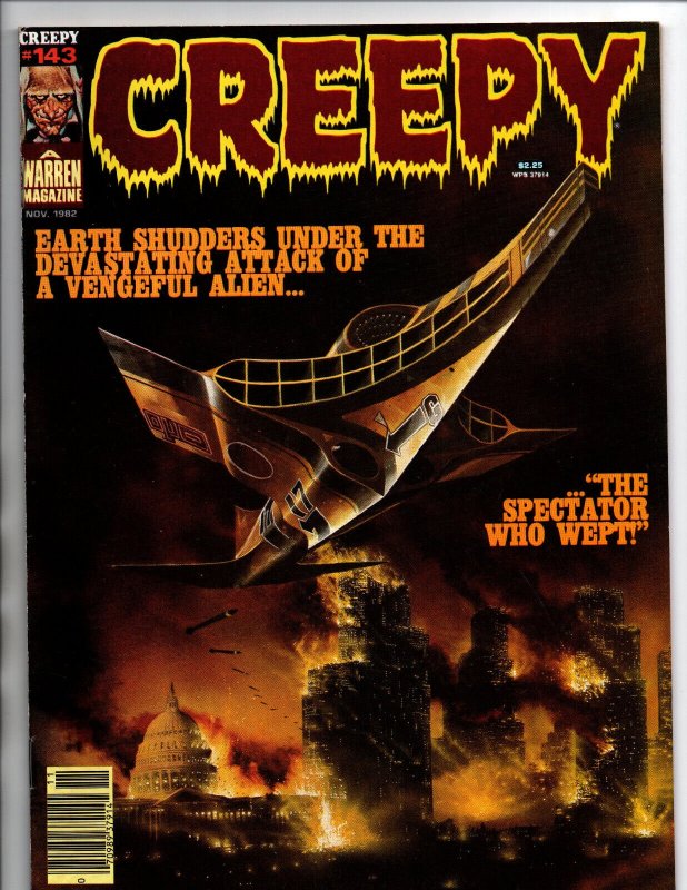 Creepy #143 - Horror Magazine - Warren - 1982 - VF