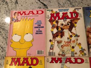Lot Of 8 Mad Magazines # 289 292 293 294 296 297 298 299 Humor Parody Comedy JW1