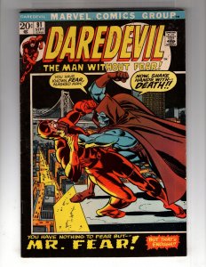 Daredevil #91 (1972) MR. FEAR! Black Widow! Gene Colan ~ Zowie!!!!   / EC#2
