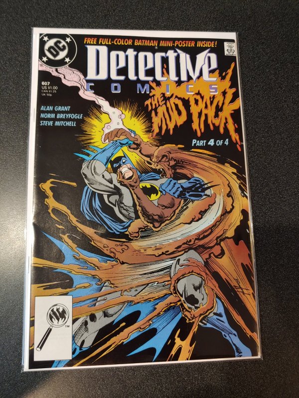 ​Detective Comics #607  Mudpack Clayface  HIGH GRADE NM