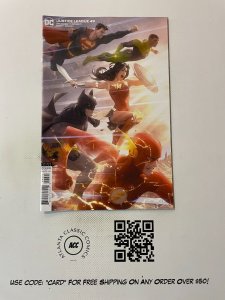 Justice League # 49 NM 1st Print Variant Cover DC Comic Book Batman Flash 3 MS9