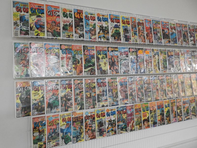 Huge Lot 90+ All G.I. Combat Comics!!! Avg FN+ Condition!