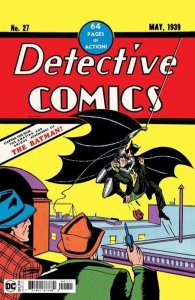 (2022) DC Facsimiles DETECTIVE COMICS #27 (1ST BATMAN)!