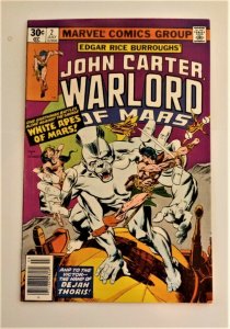 John Carter Warlord of Mars #2 Comic Marvel Annual VF+