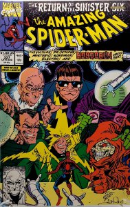 Amazing Spider-Man #337 2ND FULL APP. OF THE SINISTER SIX *KEY COMIC* VF/NM