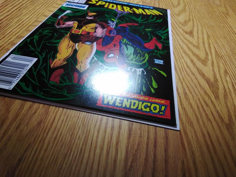 Spider-Man #9 Wolverine (1991) Newsstand McFarlane