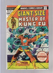 Giant Size Master Of Kung Fu #3 - Fires Of Rebirth! (7.0) 1975